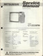 Mitsubishi - Service Manual Colour Television - Model CT-2228FM + Manuel D'utilisation Pour Télévision Couleur - Televisione