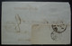 Wien (Vienne) 1863 Marque D'entrée D' Autriche 3 Par Strasbourg Taxe 8 Sur Devant De Lettre Pour Montpellier - Entry Postmarks