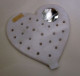 Cuore Con Piccolo Specchio Plastic 11 X 12 Cm Vintage - Specchi