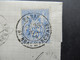 Frankfreich 1878 Sage Nr. 63 Type I Stempel Paris 28.7.1876 Nach Bourgueil Gesendet Faltbrief Mit Inhalt Gauche - 1876-1878 Sage (Type I)