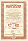 Romania, 1995, Mondoconf - Vintage Bond Certificate, 52.180 Lei - M - O