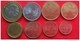 Belarus Set Of 8 Coins: 1 Kopek - 2 Roubles 2009 (2016) UNC - Bielorussia