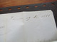 Delcampe - Italien Toskana 19.10.1851 Firenze / Florenz Brief Nach Lion Geprägtes Briefpapier Mit Krone Rath Faltbrief Mit Inhalt - Toskana