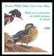 CANARD HUPPÉ; Conservation Habitats Fauniques CANADA 1990 Wildlife Habitat Conservation; WOOD DUCK (8460) - Vignette Locali E Private