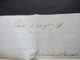 Delcampe - Italien 1856 Roter Stempel Saard Faltbrief Mit Inhalt Nach Legue Gesendet Schiffspost ?! - Sardegna