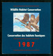 BERNACHE; Conservation Habitats Fauniques CANADA 1987 Wildlife Habitat Conservation; CANADA GEESE (8467) - Werbemarken (Vignetten)