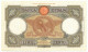 100 LIRE CAPRANESI AQUILA ROMANA TESTINA FASCIO ROMA 21/10/1938 QSPL - Sonstige