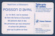 FRANCE TELECARTE 50 UNITES POISSON D'AVRIL 1 000 000 Ex 03/1999 - 1999