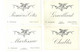 Etiquettes A Vin Lot De 19 Etiquettes Grands Vins De France Chablis Corton St Estephe Chambertin Graves Medoc... - Other & Unclassified