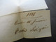 Italien 1856 Schwarzer Stempel K1 Torino 15 Gen 56 Und Roter Stempel Saard Faltbrief Fourgons Acceleres Pour La France - Sardaigne