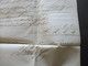 Delcampe - GB 1846 Transit Schiffspost Plymouth - St. Malo Frankreich Rote / Blauer Und Schwarze Stempel!! Faltbrief Mit Inhalt!! - Cartas & Documentos