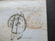 Italien 1856 Roter L2 Via Decli Stati Sardi Und Stempel Venezia + Weitere Stempel Auslandsbrief Nach Frankreich! - Sardinia