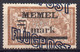 !!! MEMEL, PA N°4a SURCHARGE DOUBLE FLUGPOST NEUF *, UN POINT DE ROUSSEUR - Unused Stamps