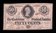 Estados Unidos United States 50 Cents 1863 Pick 56 Confederate States Of America Richmond - Confederate Currency (1861-1864)