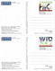 Hong Kong 2005 Conferenza WTO A Hong Kong 2 Cartoline Postali Nuove - Postwaardestukken