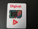 CURACAO SIM CARD  CARIER/ DIGICEL / NO CHIP PRESENT    **9154 ** - Antillas (Nerlandesas)