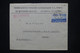 JAPON - Enveloppe Commerciale De Tokyo Pour Les Pays Bas Par Voie Américaine - L 118190 - Brieven En Documenten