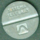 Brazil - Vintage Telephone Token LOCAL Calls 1982 - Telebrás Companhia Telefonica - Monetary /of Necessity