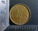 RHODESIA - 1/2 Cent 1970 Circulated VF+ -  See Photos - Rhodesia