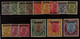 1937 India KGV Overprinted "BURMA" Set To 5R, SG 1/15, Very Fine Mint. Fresh And Attractive. (15 Stamps). For More Image - Burma (...-1947)