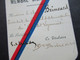 Delcampe - Auto / Voiture Frankreich 1937 Maison De Sante Du Gardien De La Paix Membre Bienfaiteur Baron Brincard Mit Hülle - Historical Documents