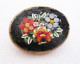 Fiori Mosaico    Spilla VINTAGE Bigiotteria L 2,8 Cm - Broches