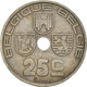 Monnaie, Belgique, 25 Centimes, 1939 - 25 Centesimi