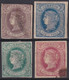 1866-176 CUBA ESPAÑA SPAIN ANTILLAS ISABEL II 1866 5c - 40c COMPLETE SET. - Prefilatelia