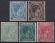 1878-189 CUBA ESPAÑA SPAIN ANTILLAS 1878 ALFONSO XII 12 1/2c - 1 Pta UNUSED. - Prefilatelia