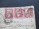 GB 1876 Nr.16 Waag. 3er Streifen Pl.-Nr.171 Nummernstempel P 11 Und Paddington Westminster Brief Nach Rouen Frankreich - Storia Postale