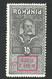 Error Romania 1917  MNH -- Revenue Stamp / German Occupation / Gultig 9 Armee - Steuermarken
