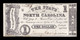 Estados Unidos United States 1 Dollar 1862 Pick S2359 Civil War State Of North Carolina - California