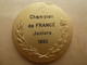 DA-054 Médaille Fédération Française De Hand-Ball FFHB Champion De  France Juniors 1982,anagramme JB,pourtour En Relief - Palla A Mano