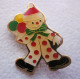 Clown Smaltato Spilla Bigiotteria Vintage H 2,5 Cm - Broches