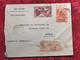 Fort-Lamy-Tchad--A.E.F. (1948 )-☛Douala Cameroun(ex-Colonie France)Timbre Poste Aérienne Lettre Recommandé Document - Storia Postale