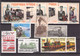 Lot De Timbres Thème Train -  S Tome E Principe - Espagne - Djibouti Etc. - Trains