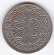 Allemagne 50 Reichspfennig 1928 A BERLIN, ,en Nickel , KM# 49 - 50 Rentenpfennig & 50 Reichspfennig