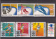 Lot De Timbres Thème Ski Et Sports D'hiver - Ice Hockey - Bobsleig - Etc. - Sci