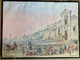 Gouache Dipinta A Tempera Su Carta Chiesa S. Maria Di Piedigrotta 1840 Ca. (D186) Come Da Foto Attribuibile Al Vianelli - Gouaches