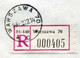 Poland Warszawa 1989, Airmail Registered Cover Used To Florida USA | Mi 2968, 3171, 3175, 3223 (WWII,  Army | Battle) - Aviones