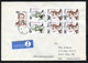 Poland Warszawa 1989 Airmail Cover Used To Florida USA - Avions