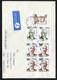 Poland Warszawa 1989 Airmail Cover Used To Florida USA - Posta Aerea