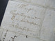 Paris - Beaufort Faltbrief Mit Viel Inhalt / Lettre Aus Dem Jahre 1645 Zeit Ludwig XIV / Sonnenkönig - ....-1700: Precursors