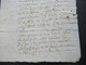 Delcampe - Paris - Beaufort Faltbrief Mit Viel Inhalt / Lettre Aus Dem Jahre 1645 Zeit Ludwig XIV / Sonnenkönig - ....-1700: Precursors