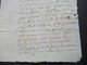 Delcampe - Paris - Beaufort Faltbrief Mit Viel Inhalt / Lettre Aus Dem Jahre 1645 Zeit Ludwig XIV / Sonnenkönig - ....-1700: Vorläufer