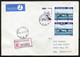 Poland Warszawa 1989 Aircraft Stamp Registered Air Mail Cover Used To USA | Mi 3164 Air Force Medical Institute Aviation - Flugzeuge