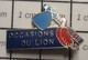 1214d Pin's Pins / Beau Et Rare / THEME AUTOMOBILES / PEUGEOT OCCASIONS DU LION TOMAHAWK Je Vois Pas Le Rapport !! - Peugeot