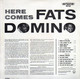 * LP *  HERE COMES FATS DOMINO (Holland 1963) - Soul - R&B