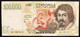 100000 Lire CARAVAGGIO 2° TIPO SERIE E 1998 Fds LOTTO 1904 - 100000 Liras