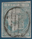 ESPAGNE Isabelle II N°16 6 Reales Bleu Vert Oblitéré Superbes Marges Et Obliteration Signé R.CALVES - Used Stamps